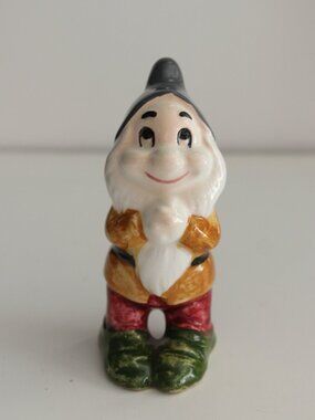 Vintage Walt Disney Bashful Ceramic Figurine Japan